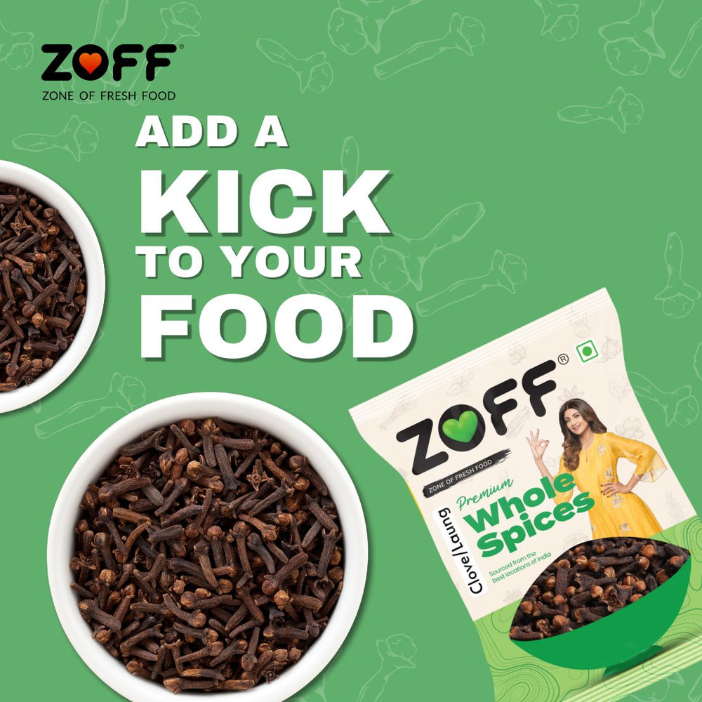 
                  
                    Zoff Aroma Laung Whole | Premium Clove Spices
                  
                