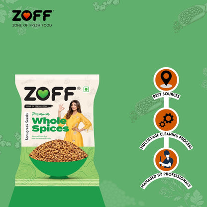 Zoff Fenugreek Seeds/Methi Dana whole