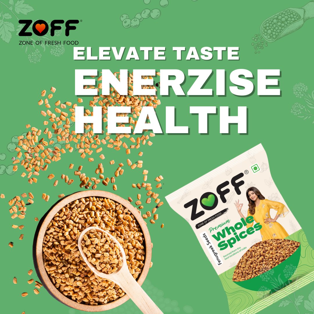 Zoff Fenugreek Seeds/Methi Dana whole