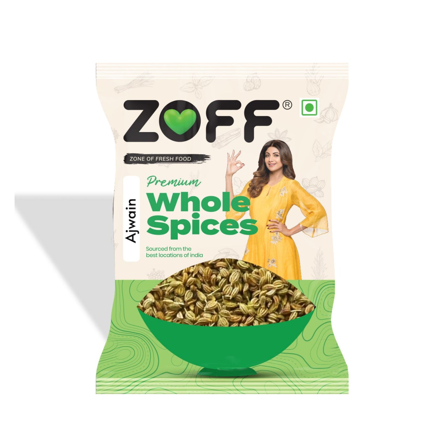 ZOFF Ajwain Whole | Natural and Fresh Carom Seeds