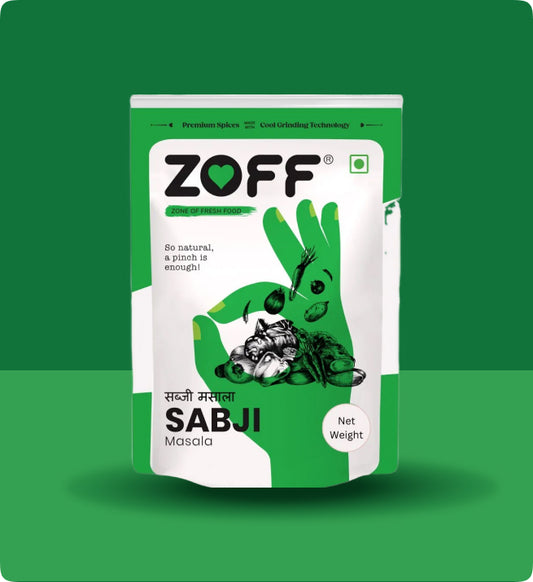 Zoff Sabji Masala with Premium Zip Lock Pouch