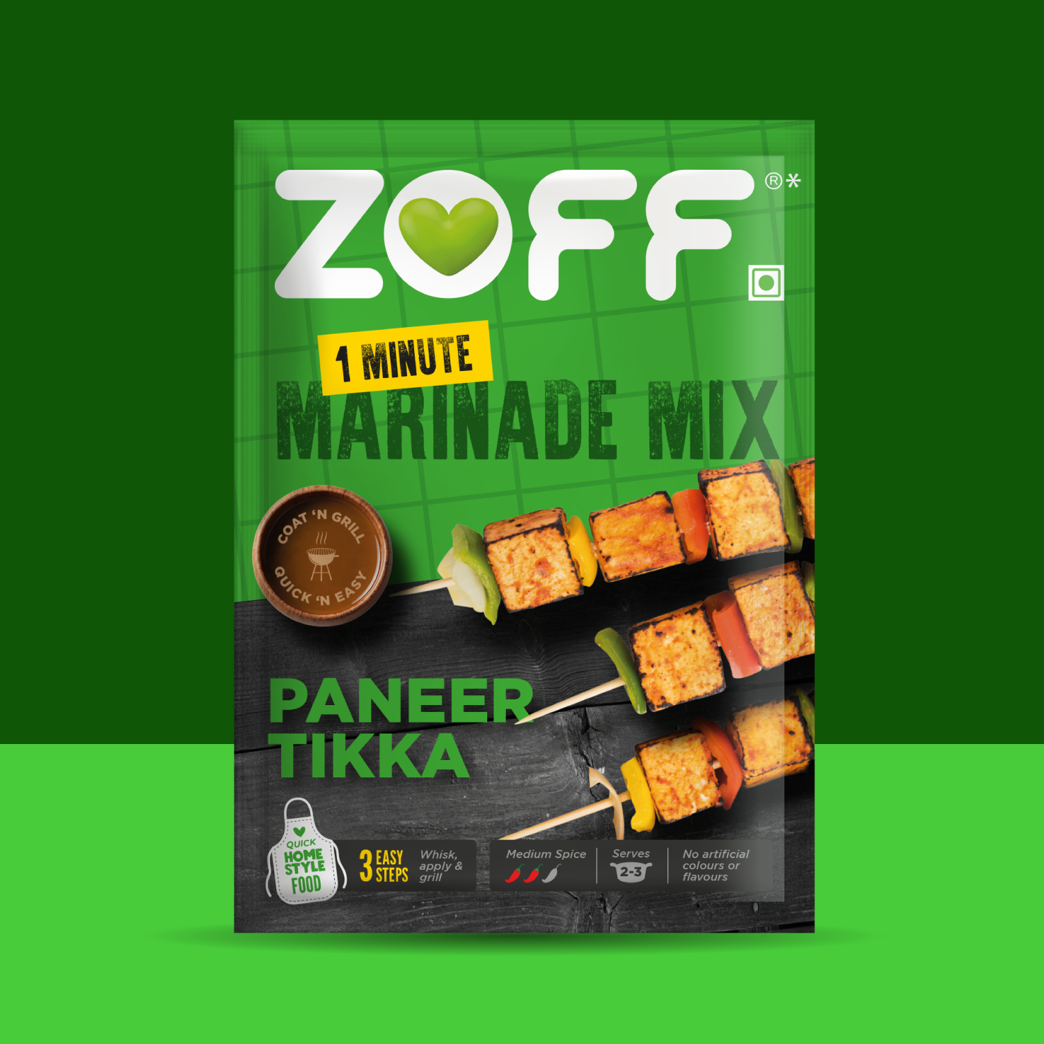 paneer tikka masala instant mix by ZOFF