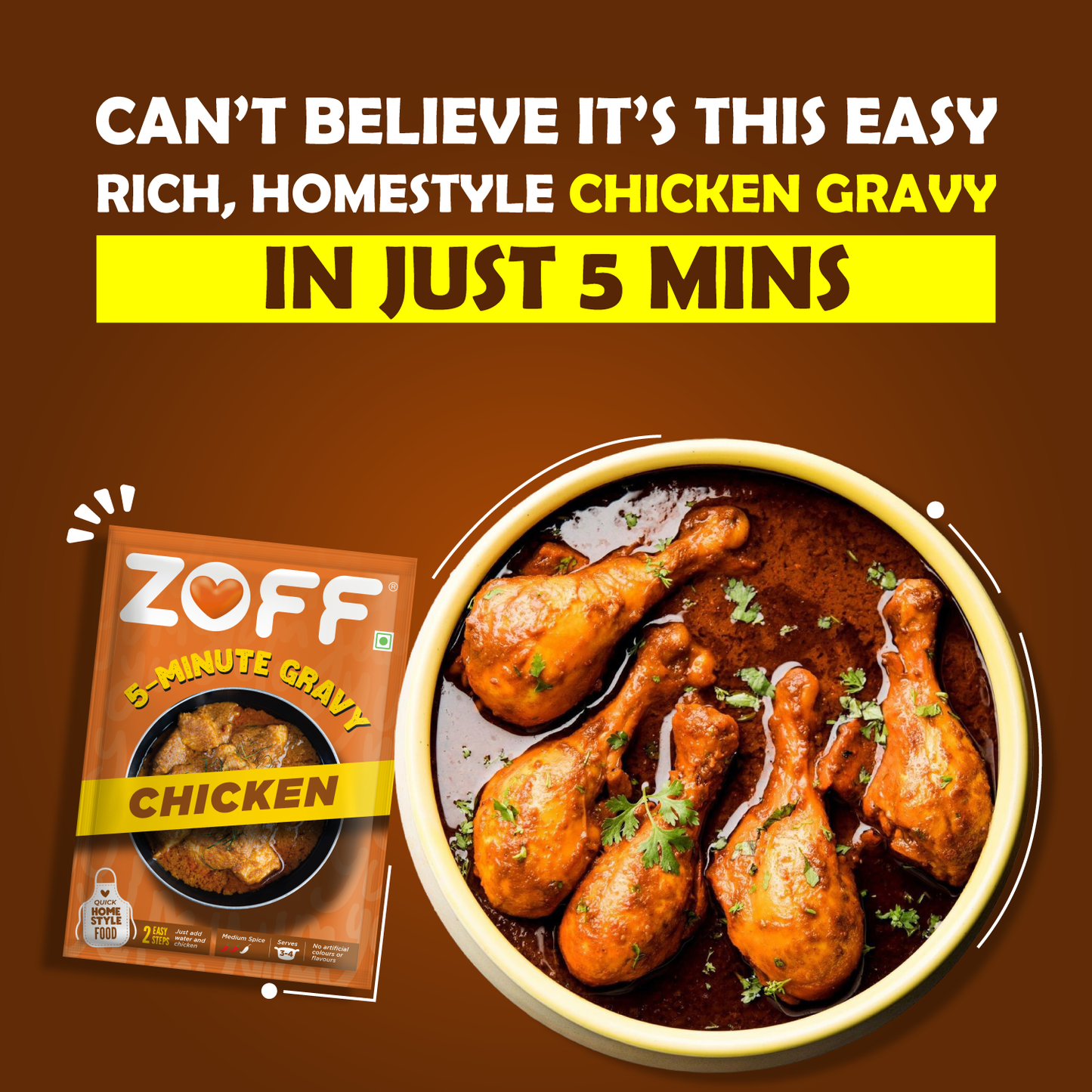 ready to make chicken gravy by ZOFF