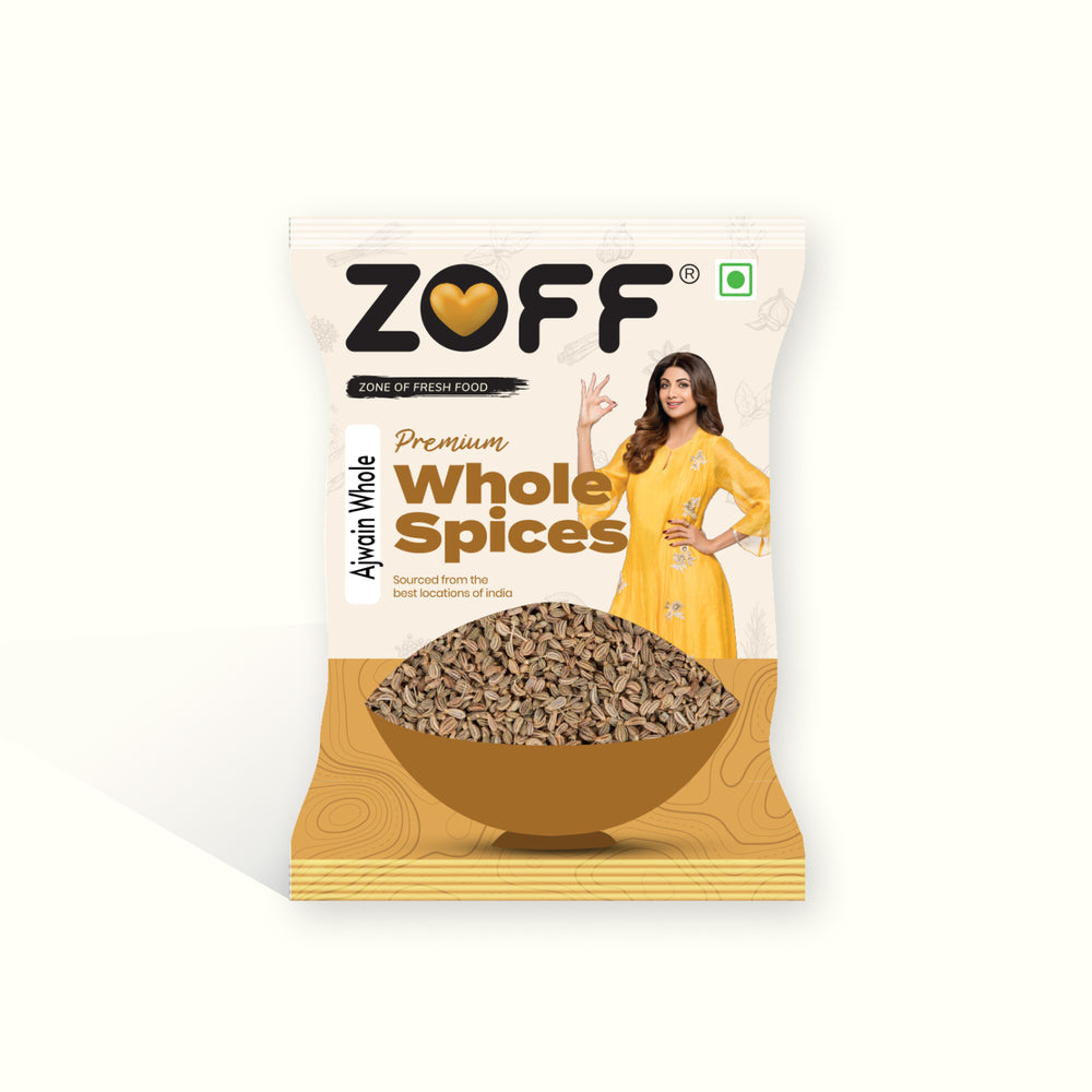 
                  
                    ZOFF Ajwain Whole | Natural and Fresh Carom Seeds
                  
                