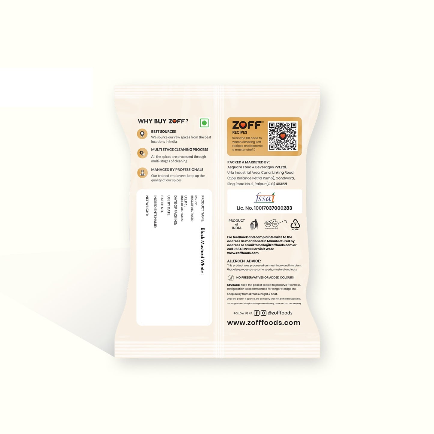 black mustard seeds by ZOFF