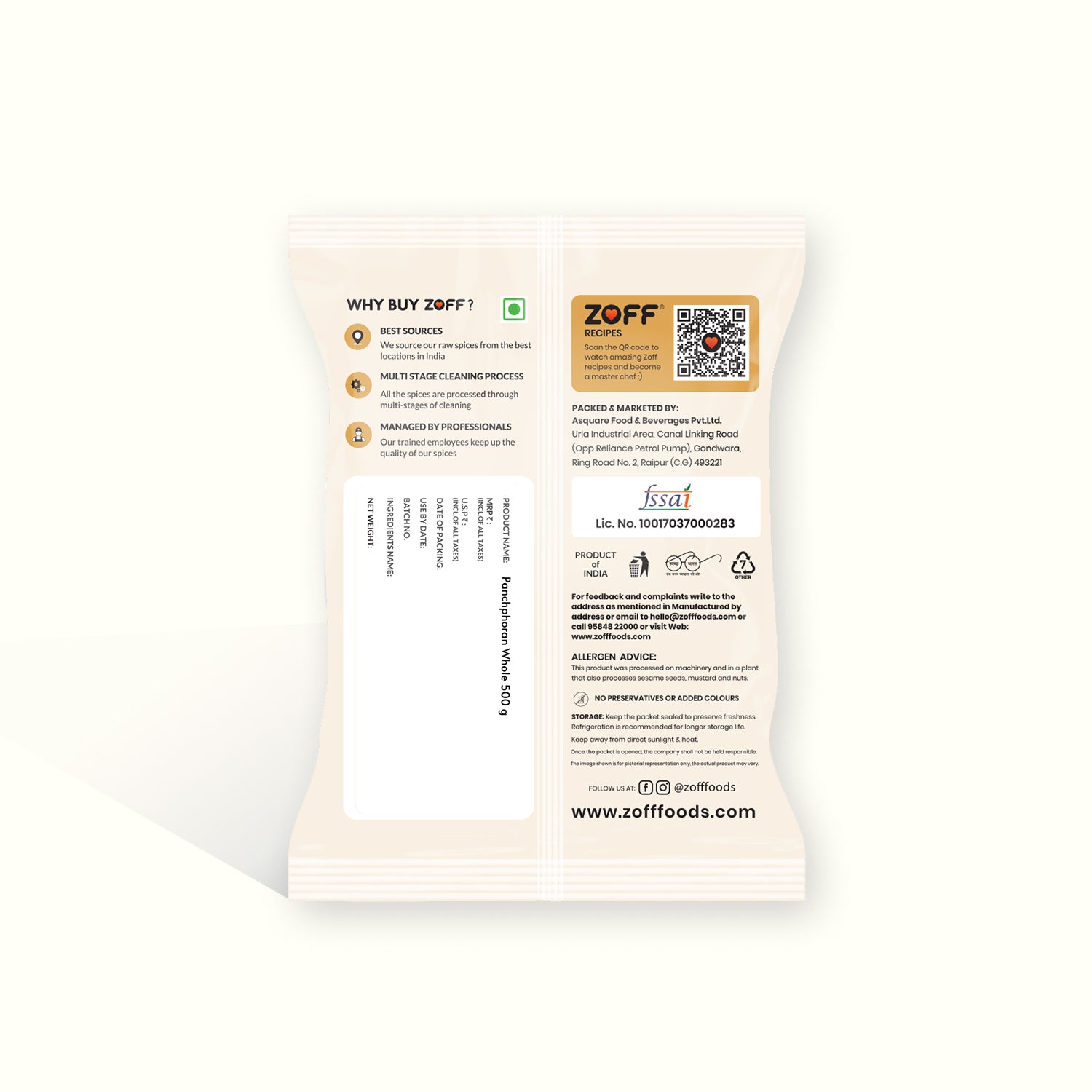 panch phoran spice by ZOFF