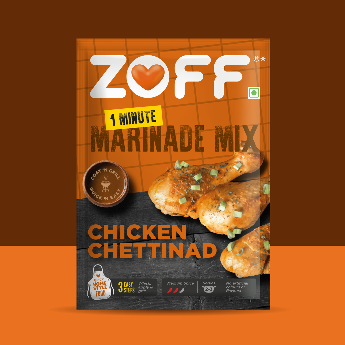 ZOFF chicken chettinad pack