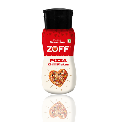ZOFF chili flakes on pizza