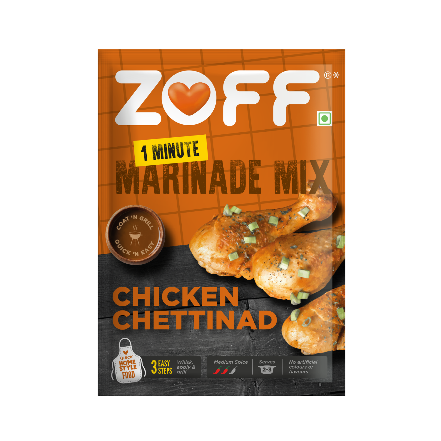 ZOFF ready to make chicken chettinad
