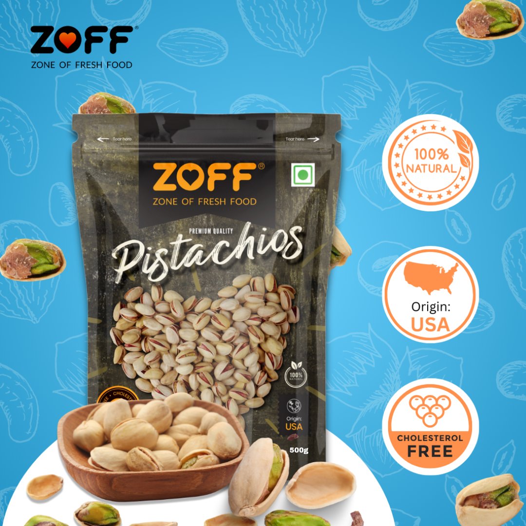 salted pistachio nuts roasted pista by ZOFF