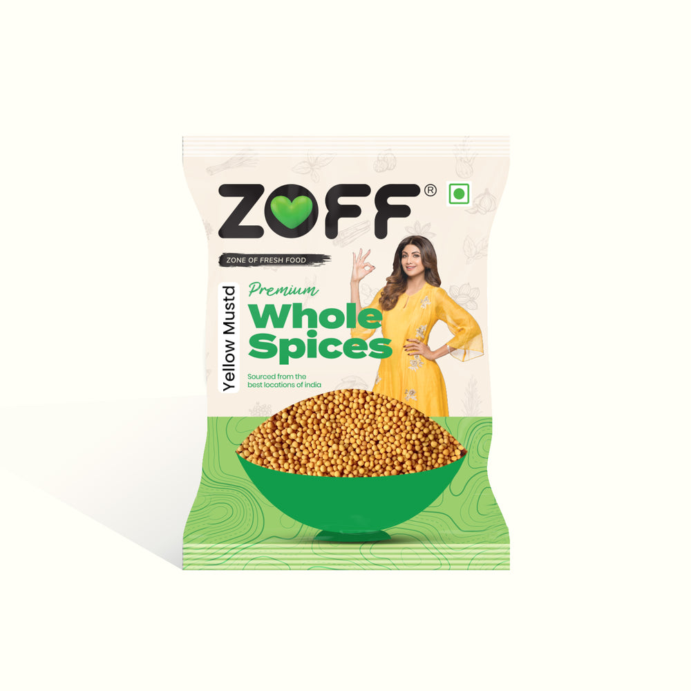 Zoff Yellow Mustard Whole | 100 g