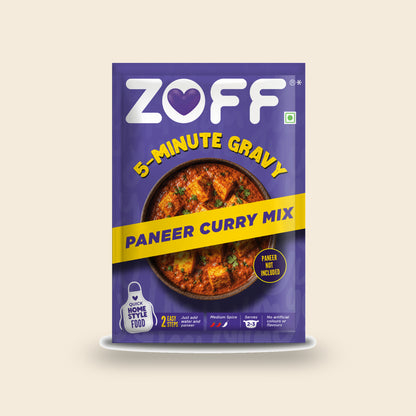 ZOFF 5 Minute Paneer Gravy Mix pack