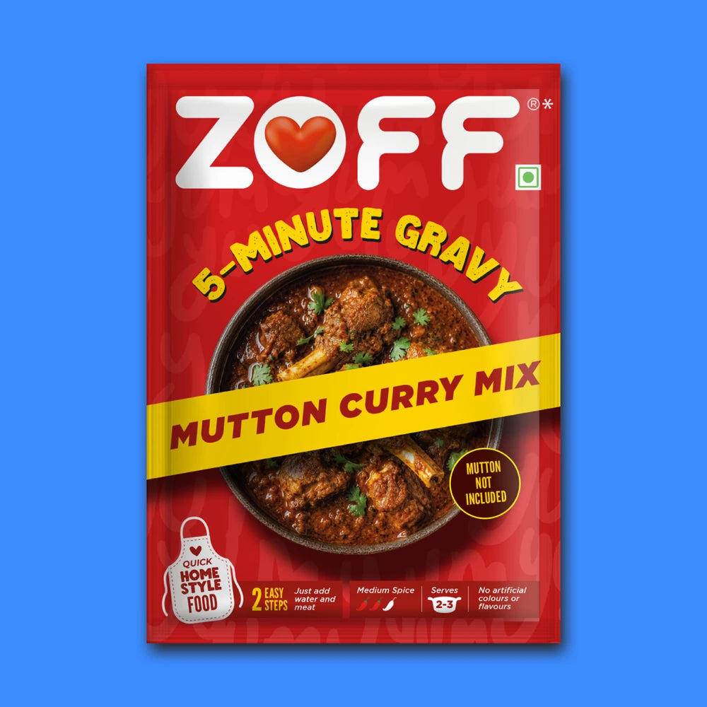 ZOFF 5 Minute Mutton Gravy Mix pack