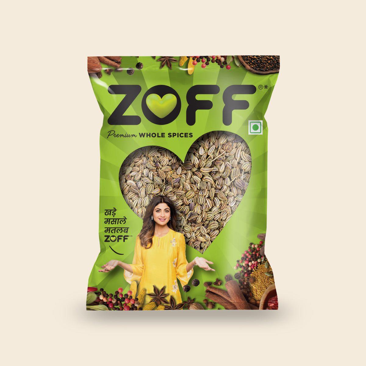 ZOFF Aromatic Whole Carom Seeds pack