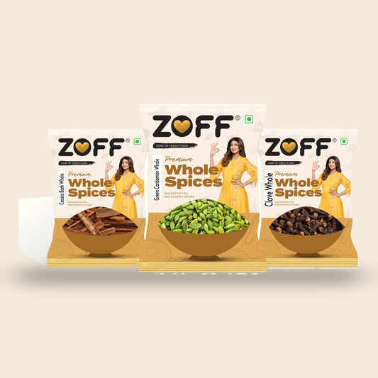 ZOFF Exotic Whole Spices Combo of 3 pack