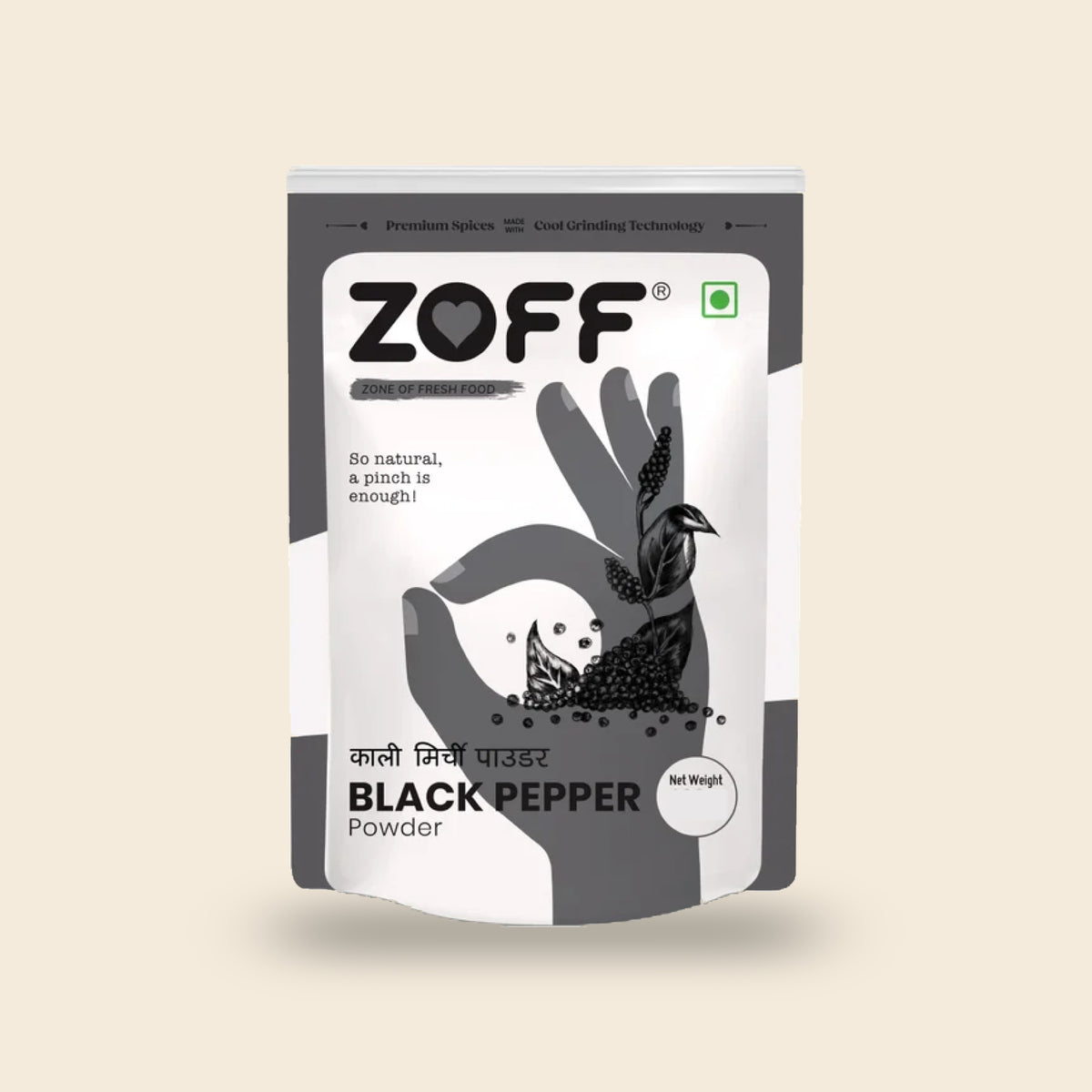 ZOFF Black Pepper Powder pack