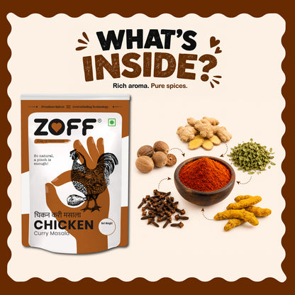 ZOFF Chicken, Garam and Meat Masala combo 9