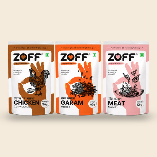 ZOFF Chicken, Garam and Meat Masala combo pack