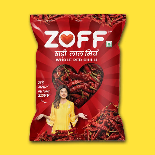 ZOFF Whole Dried Red Chillies pack