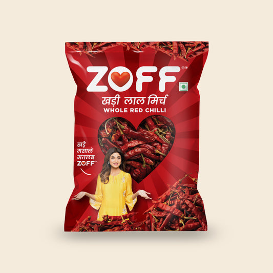 ZOFF Whole Dried Red Chillies pack