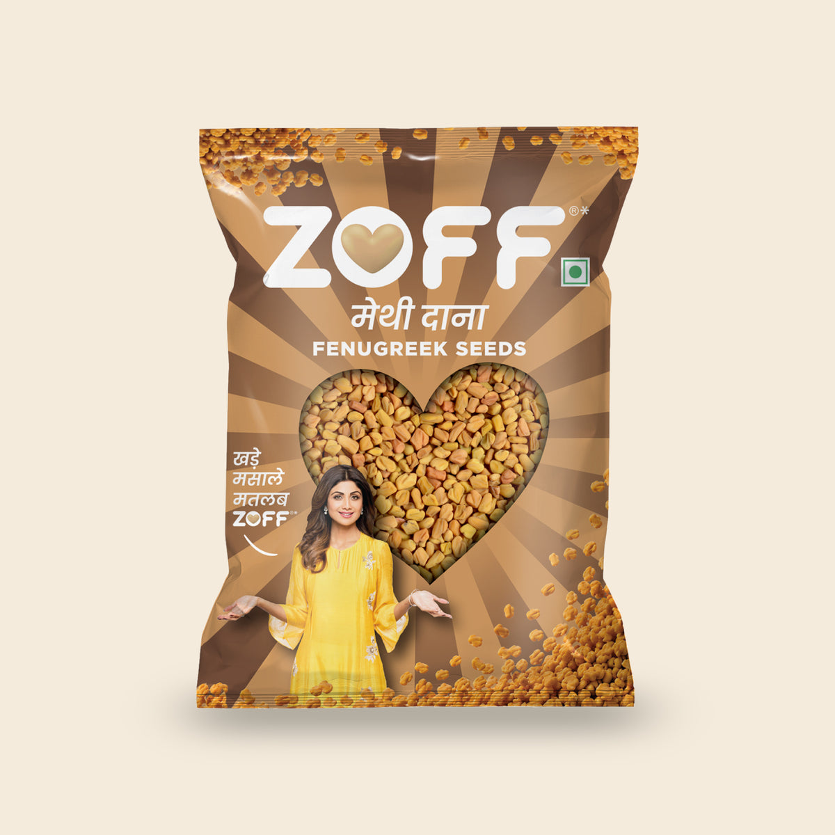 ZOFF Distinctive Whole Fenugreek Seeds pack