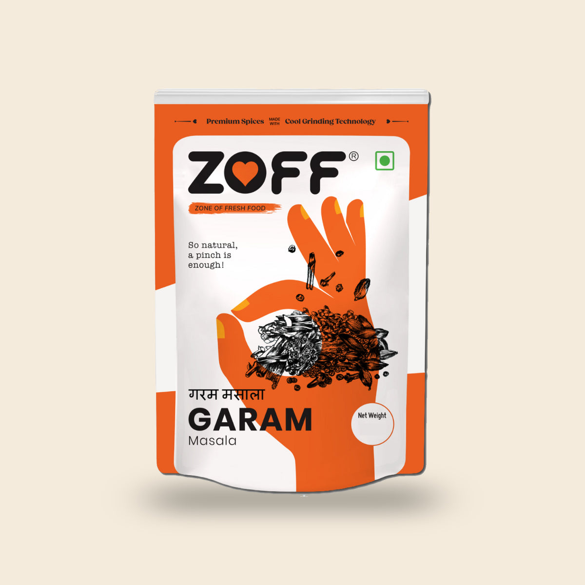 ZOFF Aromatic Garam Masala Powder pack