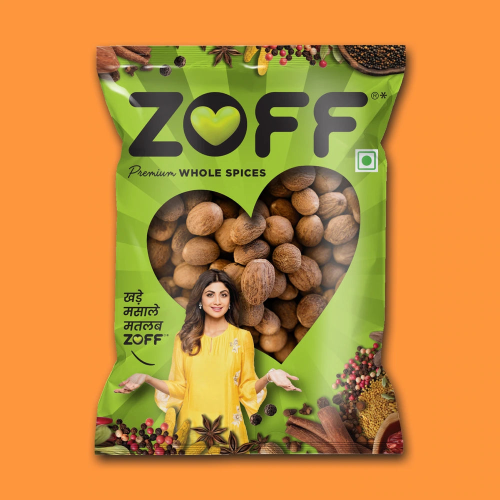 ZOFF Warm, Aromatic Whole Nutmeg pack