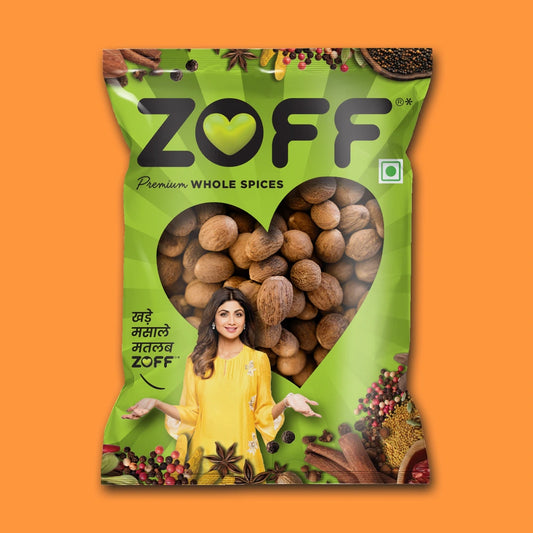 ZOFF Warm, Aromatic Whole Nutmeg pack