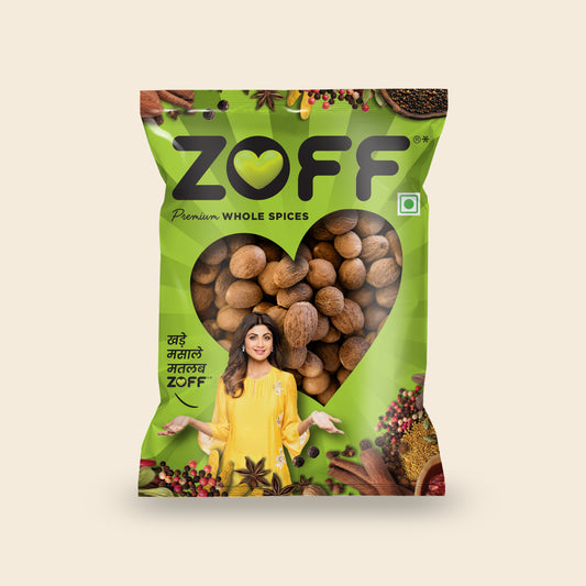 ZOFF Warm, Aromatic Whole Nutmeg pack