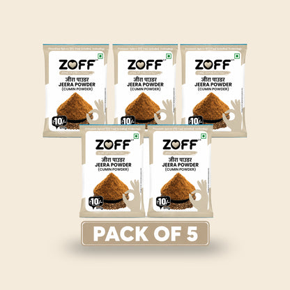 ZOFF Jeera Powder 10Rs Pack of 5 pack