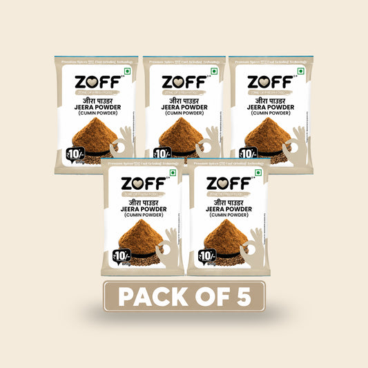 ZOFF Jeera Powder 10Rs Pack of 5 pack