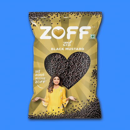 ZOFF Bold Black Mustard Seeds pack