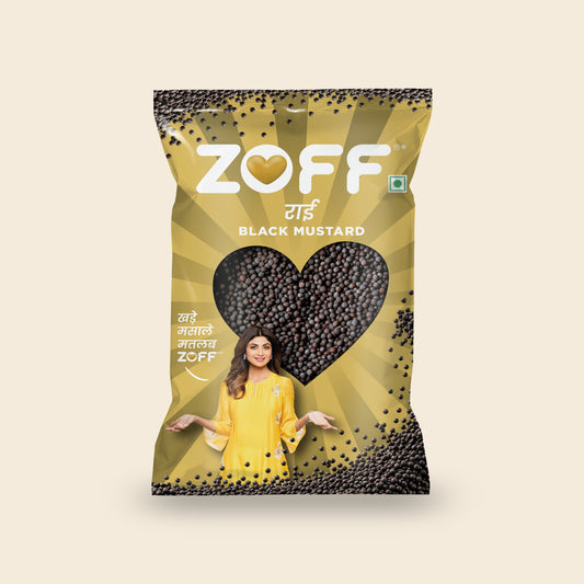 ZOFF Bold Black Mustard Seeds pack