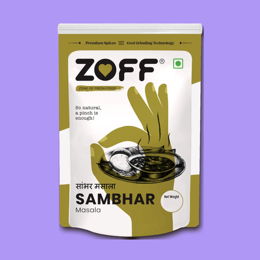ZOFF Sambhar Masala- Authentic South Indian Spice Blend for Flavourful Sambhar