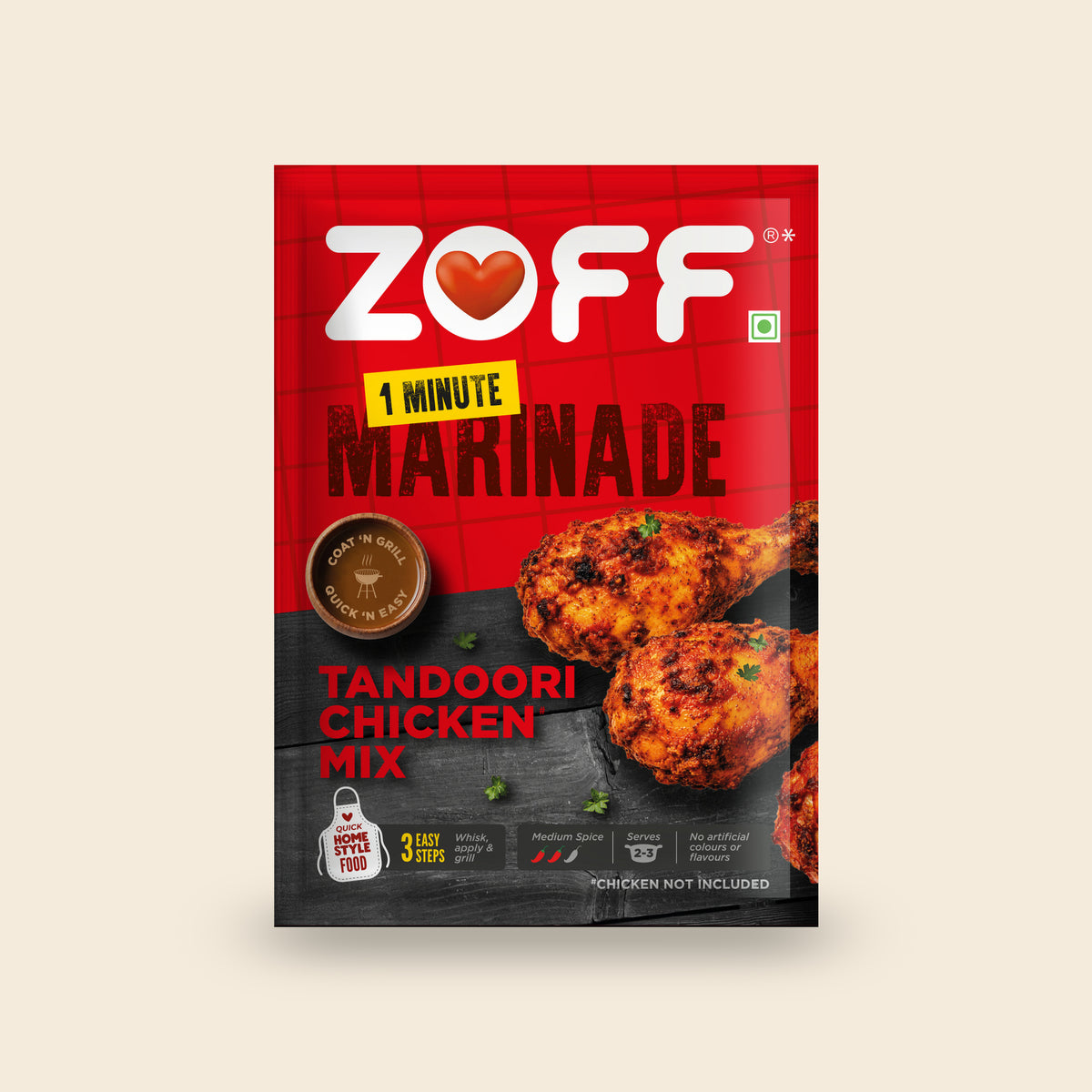 ZOFF Tandoori Chicken Marinade Mix pack