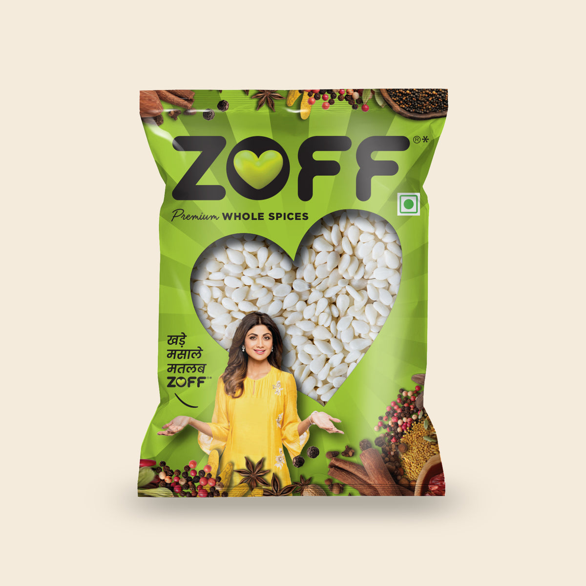 ZOFF Nutty White Sesame Seeds pack
