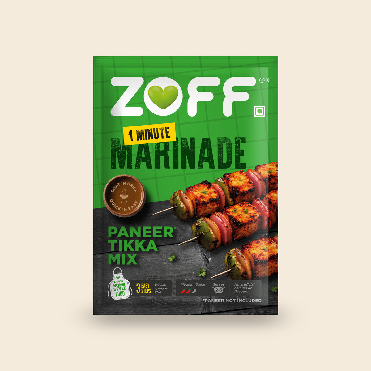 ZOFF Paneer Tikka Marinade Mix pack