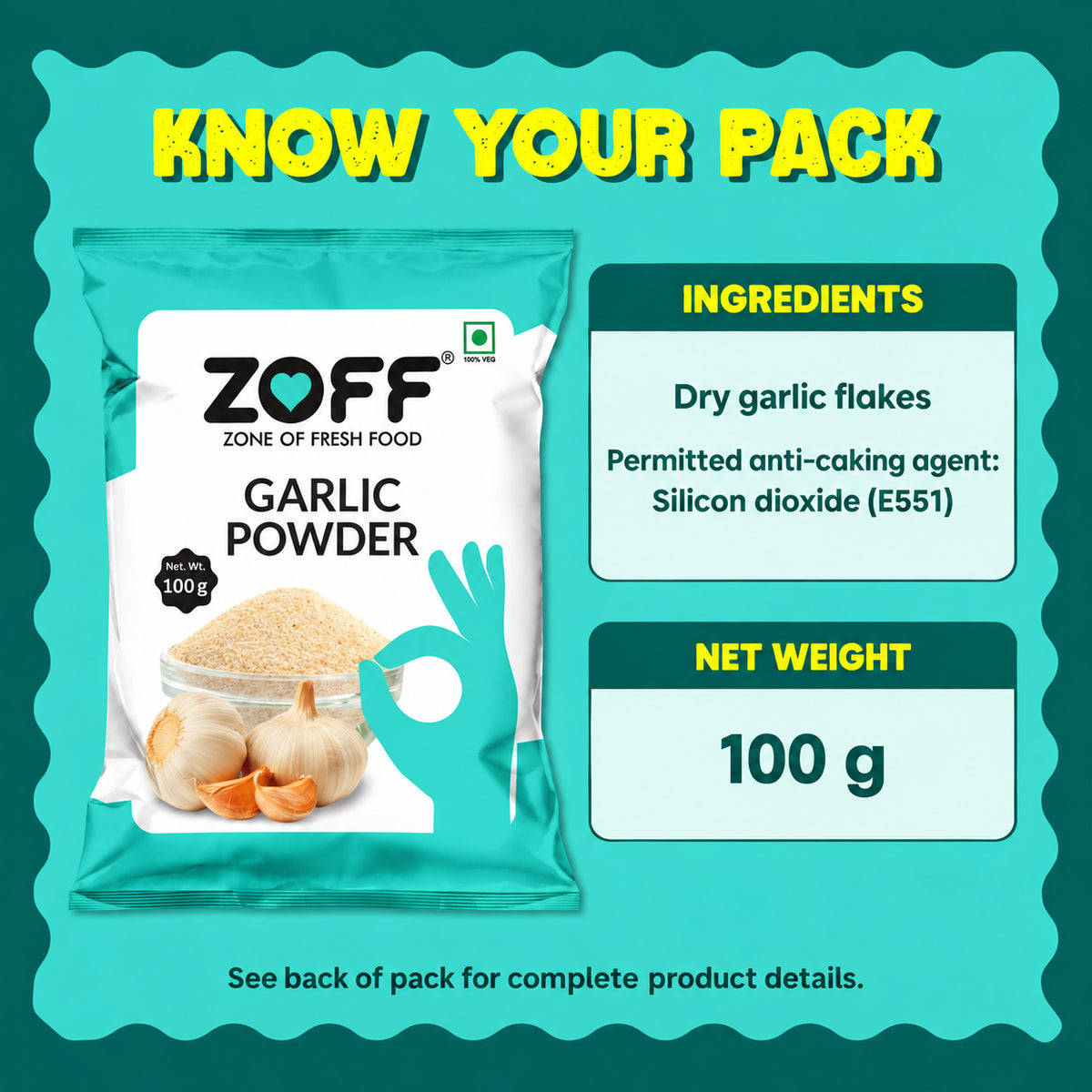 ZOFF Garlic Powder 9