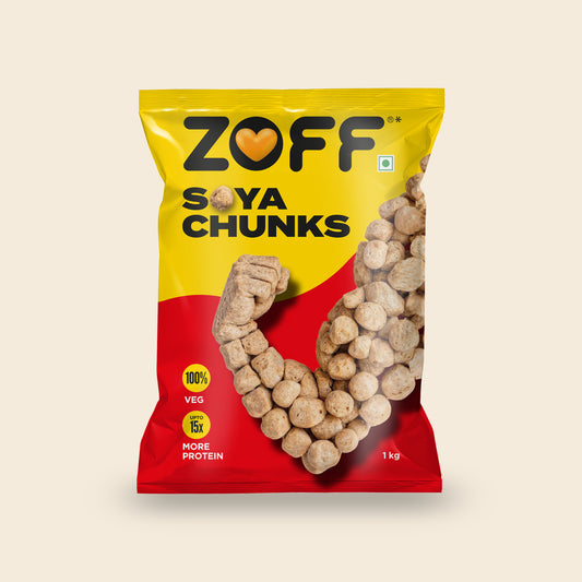 ZOFF Hearty Soya Chunks pack